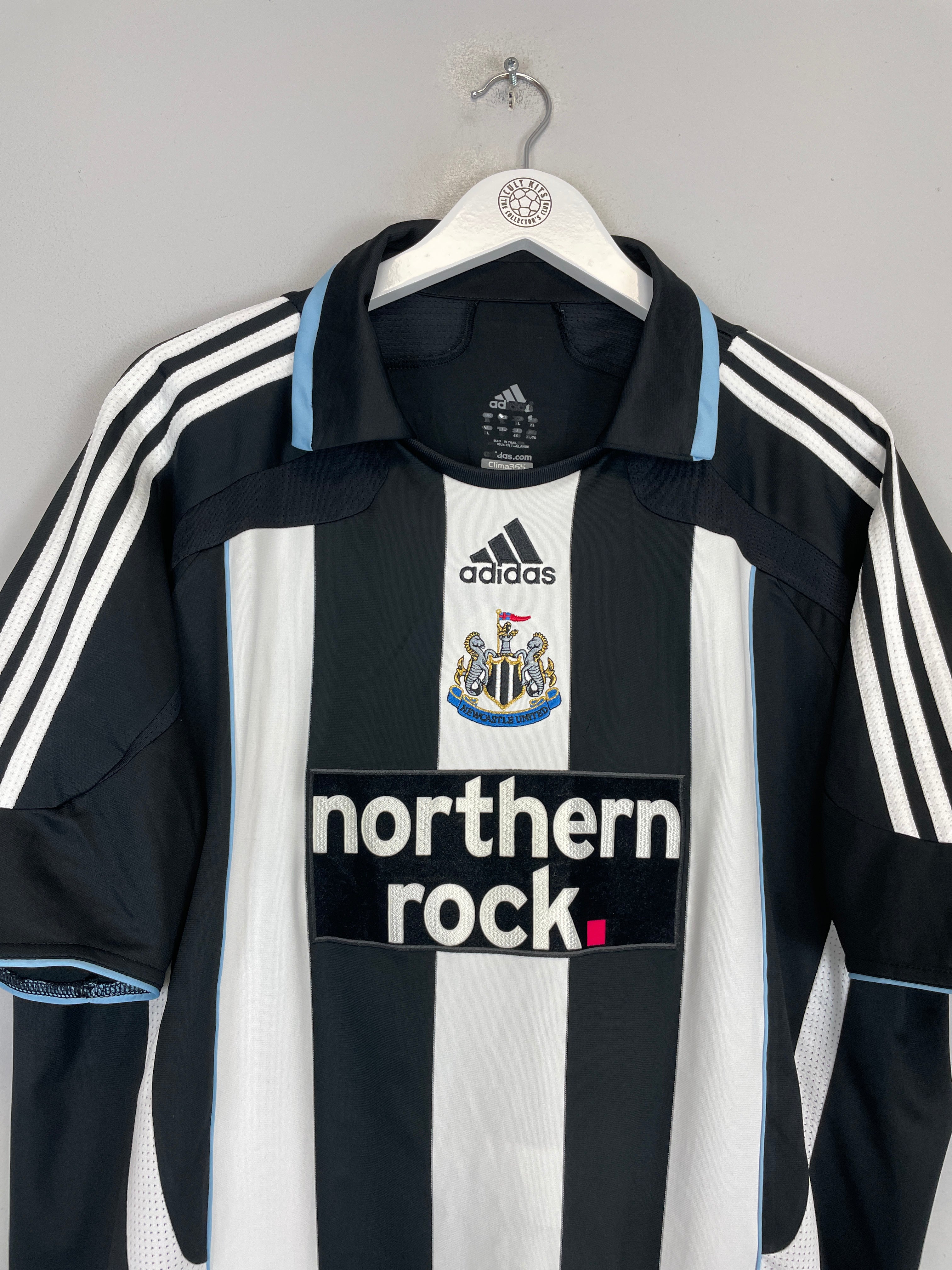Shop 2007/09 NEWCASTLE MARTINS #9 HOME SHIRT (XL) ADIDAS, classic football shirts, vintage football shirts & retro soccer jerseys at Cult Kits