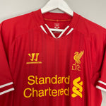 Shop 2013/14 LIVERPOOL SUAREZ #7 HOME SHIRT (M) WARRIOR, classic football shirts, vintage football shirts & retro soccer jerseys at Cult Kits