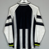 Shop 1996/97 DORTMUND L/S EUROPEAN AWAY SHIRT (XL.KIDS) NIKE, classic football shirts, vintage football shirts & retro soccer jerseys at Cult Kits