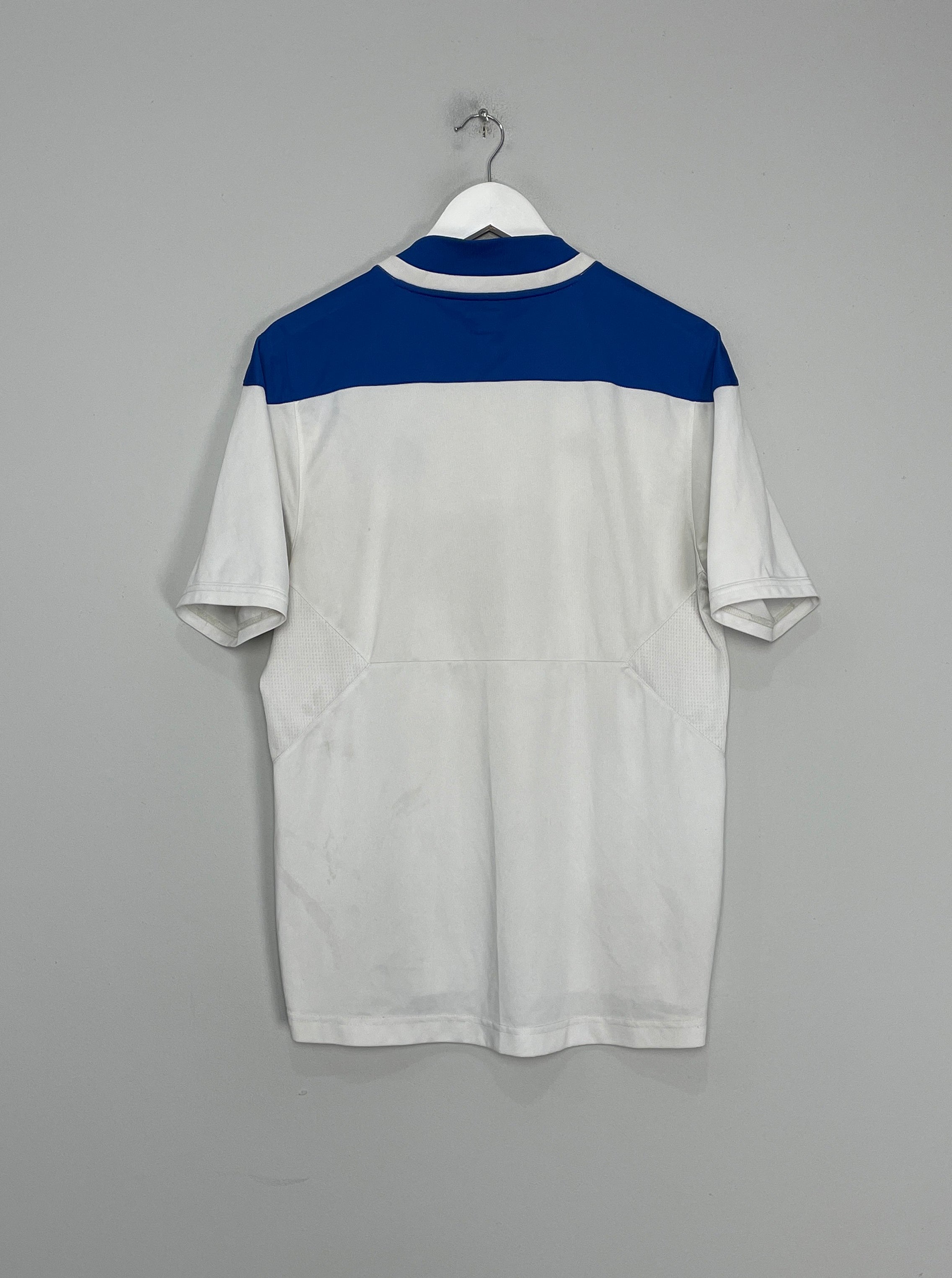 Shop 2012/13 RANGERS TRAINING SHIRT (M) UMBRO, classic football shirts, vintage football shirts & retro soccer jerseys at Cult Kits
