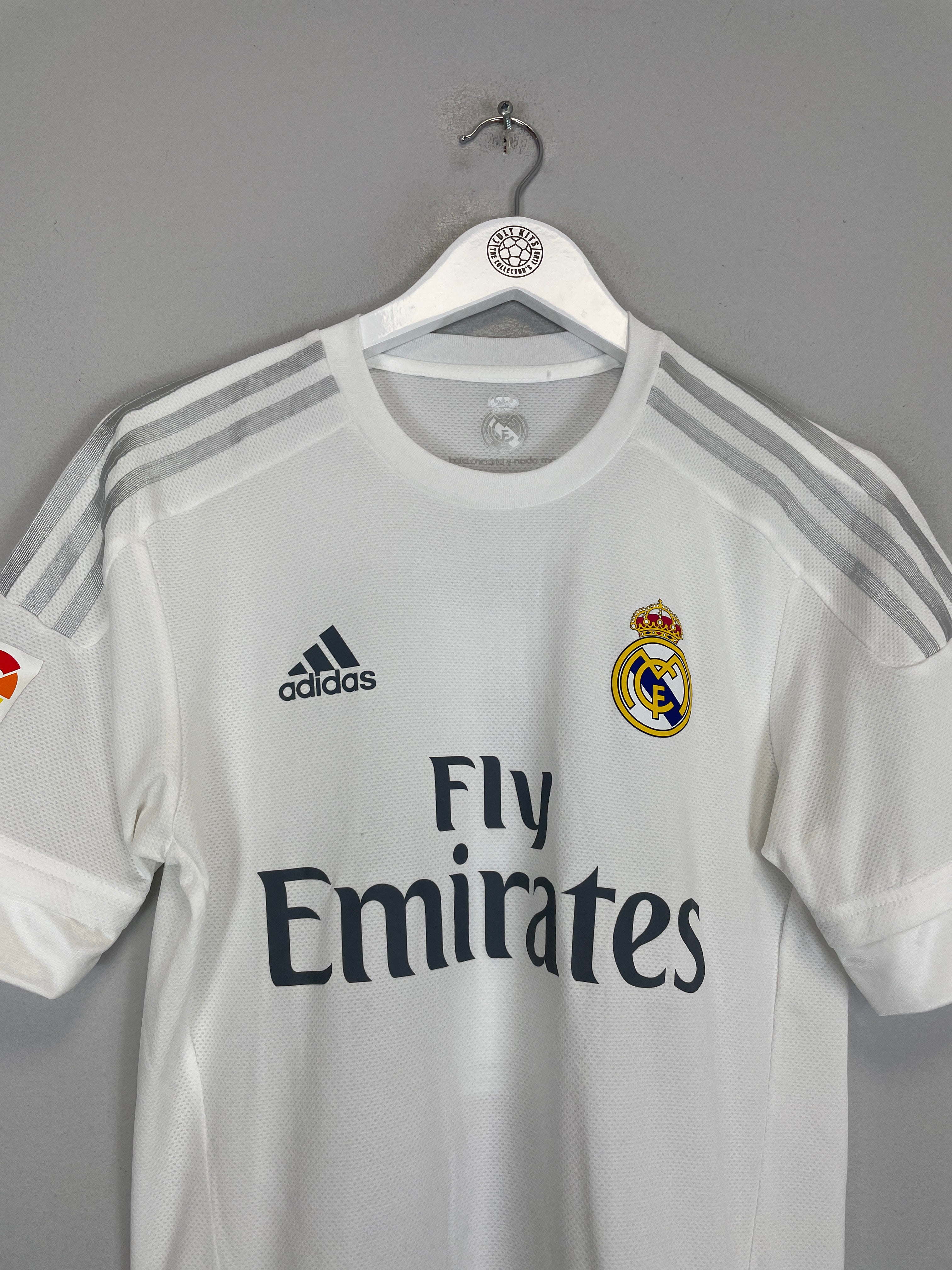 Shop 2015/16 REAL MADRID RONALDO #7 *PLAYER ISSUE* HOME SHIRT (S) ADIDAS, classic football shirts, vintage football shirts & retro soccer jerseys at Cult Kits