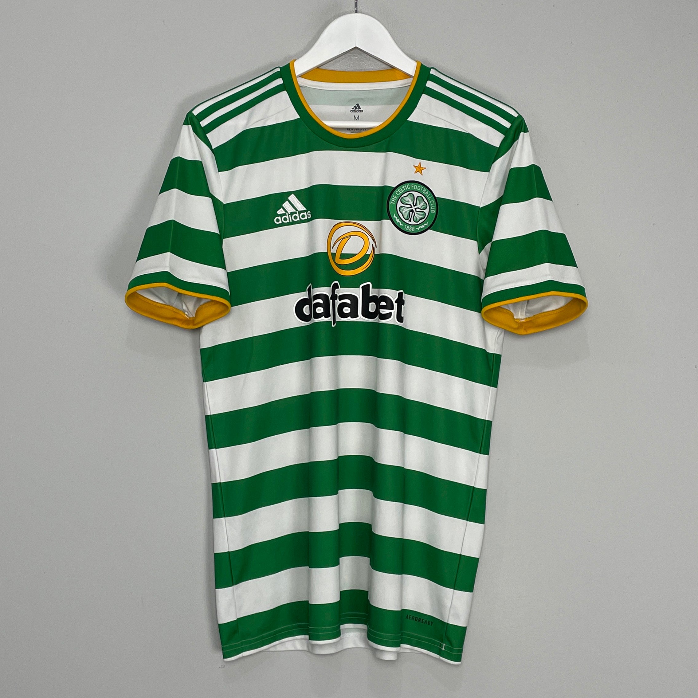 Shop 2020/21 CELTIC HOME SHIRT (M) ADIDAS, classic football shirts, vintage football shirts & retro soccer jerseys at Cult Kits
