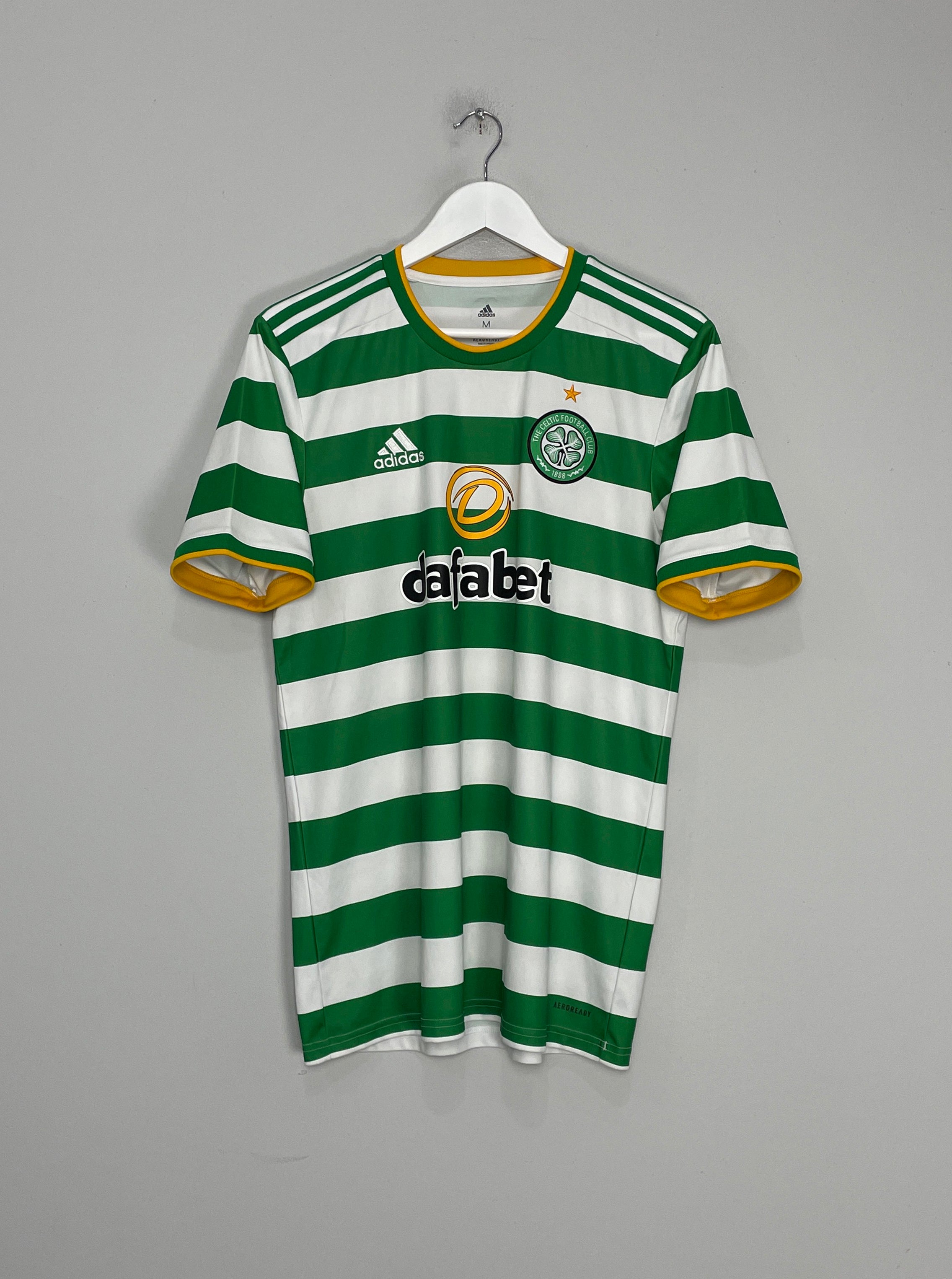 Shop 2020/21 CELTIC HOME SHIRT (M) ADIDAS, classic football shirts, vintage football shirts & retro soccer jerseys at Cult Kits