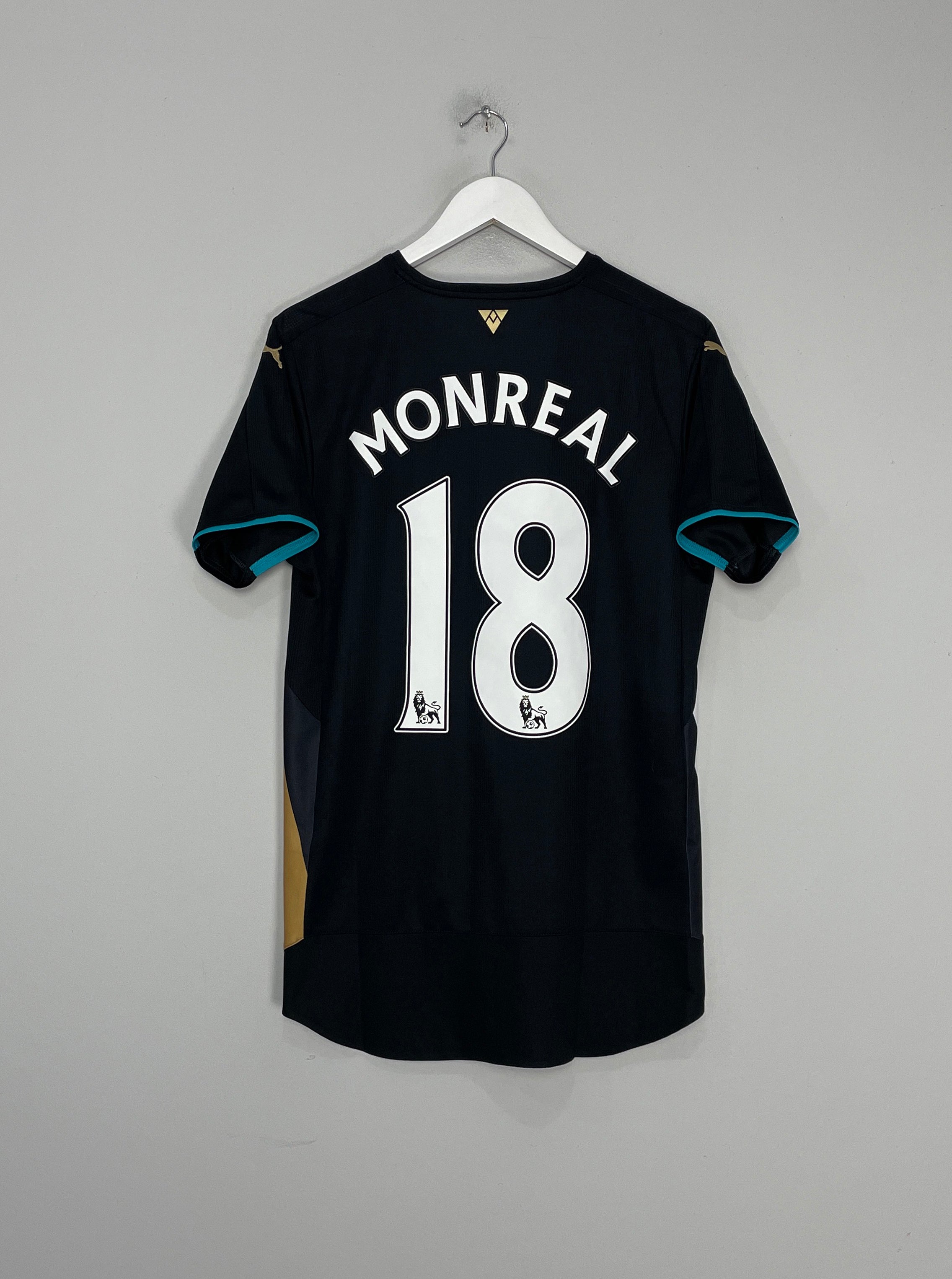 Shop 2015/16 ARSENAL MONREAL #18 THIRD SHIRT (M) PUMA, classic football shirts, vintage football shirts & retro soccer jerseys at Cult Kits