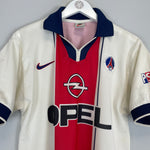 Shop 1997/98 PSG AWAY SHIRT (M) NIKE, classic football shirts, vintage football shirts & retro soccer jerseys at Cult Kits