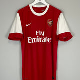 2010/11 ARSENAL FABREGAS #4 AUTHENTIC HOME SHIRT (L) NIKE