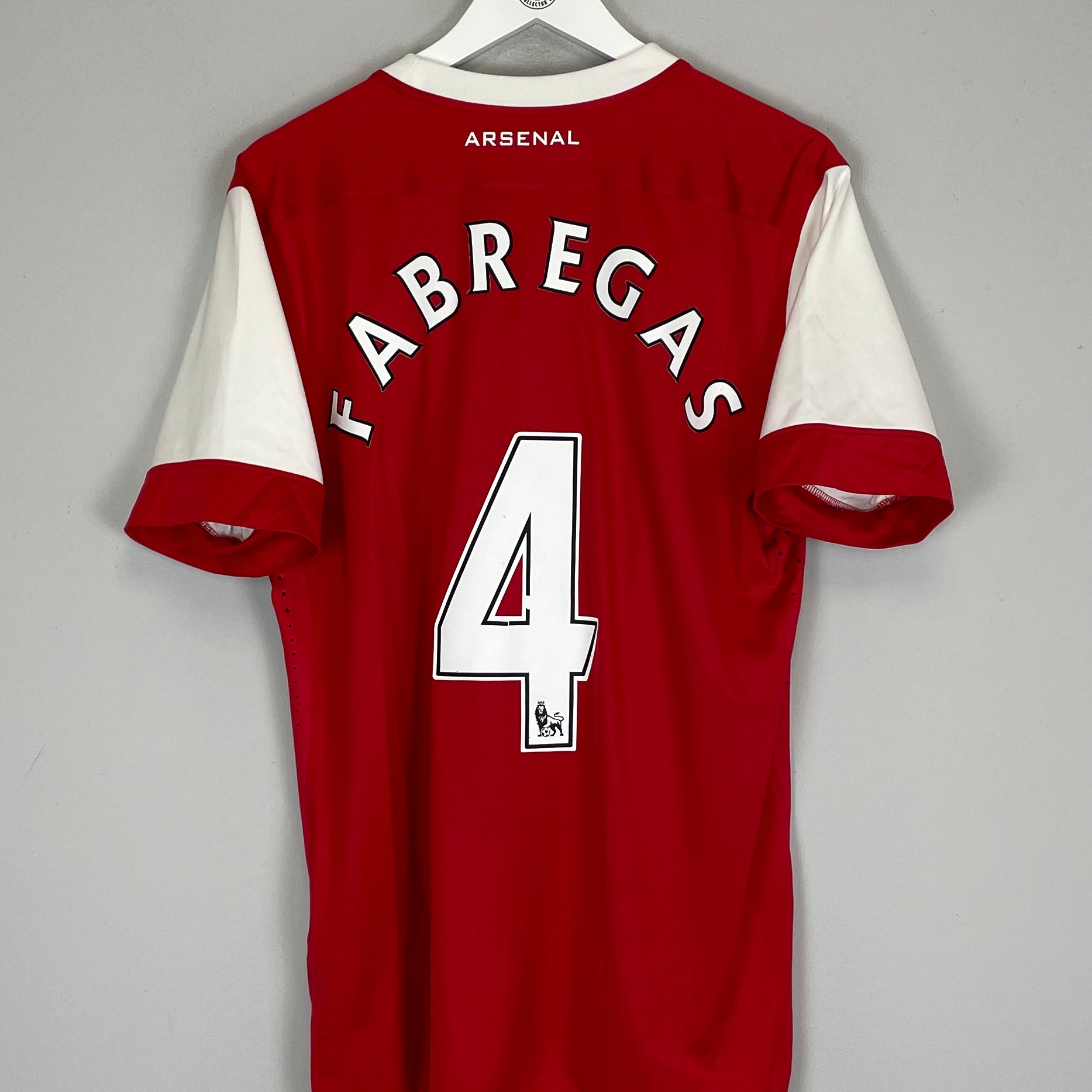 2010/11 ARSENAL FABREGAS #4 AUTHENTIC HOME SHIRT (L) NIKE – Cult Kits