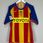 Shop 2004/05 VALENCIA AIMAR #21 THIRD SHIRT (M) NIKE, classic football shirts, vintage football shirts & retro soccer jerseys at Cult Kits