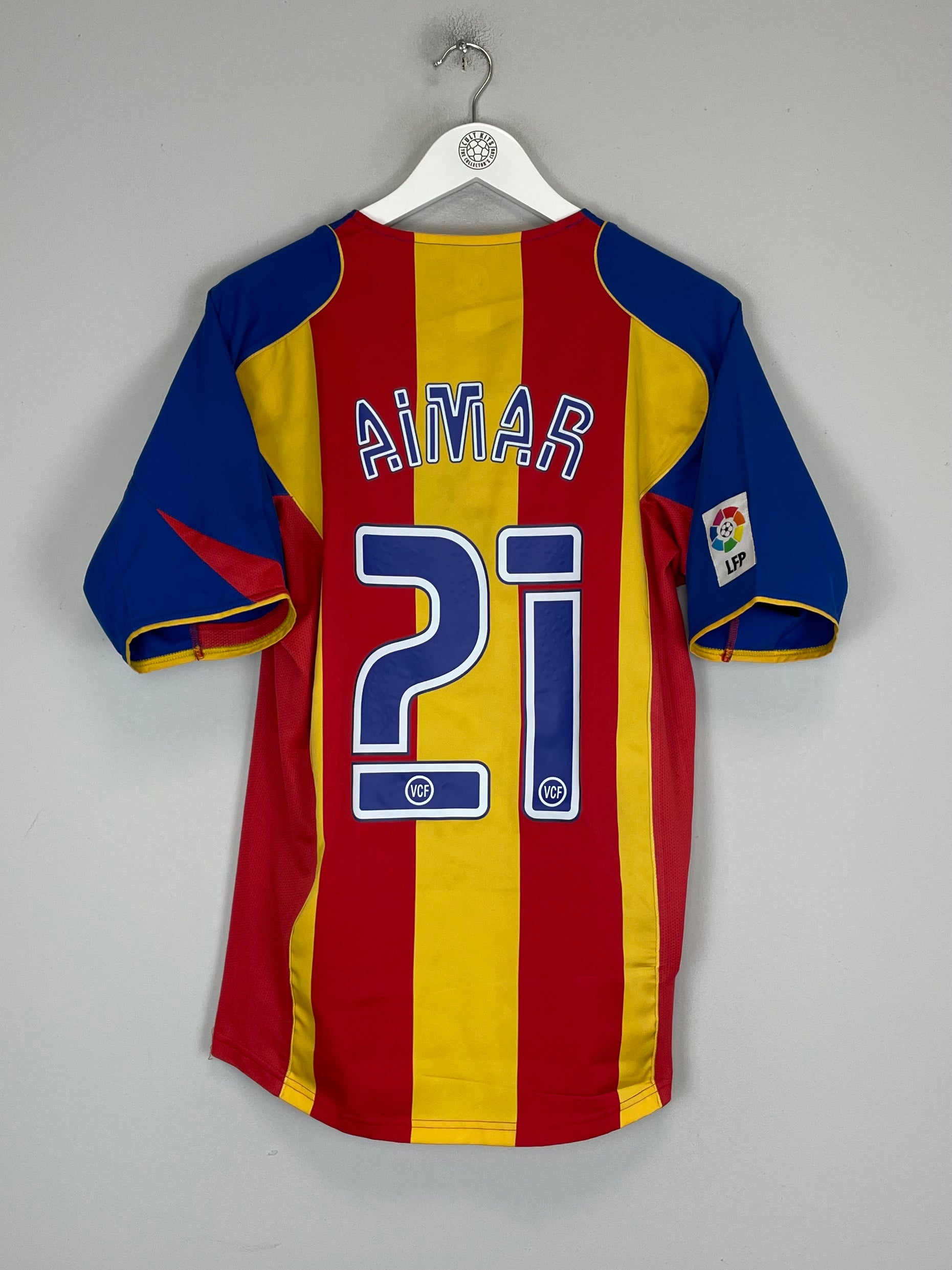 Shop 2004/05 VALENCIA AIMAR #21 THIRD SHIRT (M) NIKE, classic football shirts, vintage football shirts & retro soccer jerseys at Cult Kits