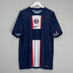 Shop 2022/23 PSG AUTHENTIC HOME SHIRT (XL) NIKE, classic football shirts, vintage football shirts & retro soccer jerseys at Cult Kits