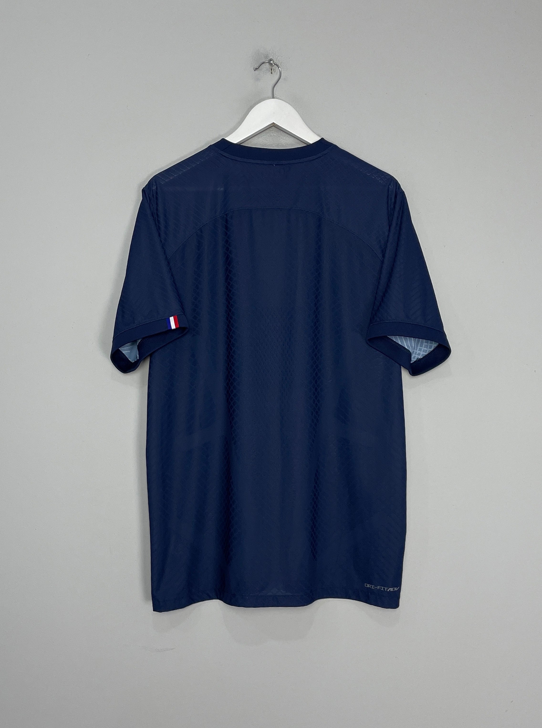 Shop 2022/23 PSG AUTHENTIC HOME SHIRT (XL) NIKE, classic football shirts, vintage football shirts & retro soccer jerseys at Cult Kits