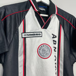Shop 1998/99 AJAX AWAY SHIRT (S) UMBRO, classic football shirts, vintage football shirts & retro soccer jerseys at Cult Kits