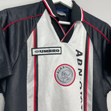 Shop 1998/99 AJAX AWAY SHIRT (S) UMBRO, classic football shirts, vintage football shirts & retro soccer jerseys at Cult Kits