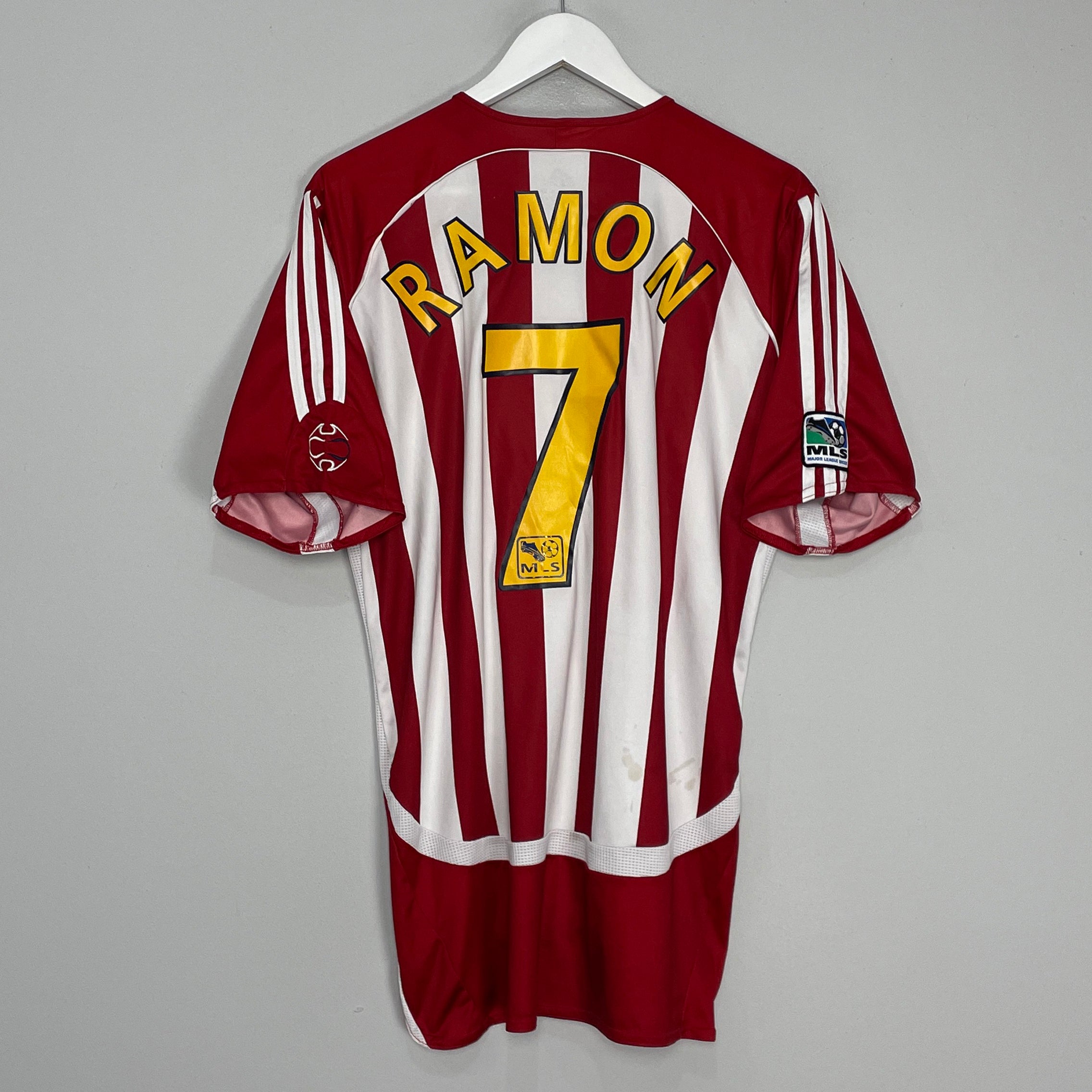Shop 2006 CHIVAS USA RAMON #7 HOME SHIRT (L) ADIDAS, classic football shirts, vintage football shirts & retro soccer jerseys at Cult Kits