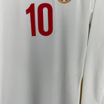 Shop 2009/10 SERBIA STANKOVIC #10 *PLAYER ISSUE* L/S AWAY SHIRT (L) NIKE, classic football shirts, vintage football shirts & retro soccer jerseys at Cult Kits
