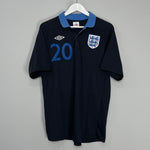 Shop 2011/12 ENGLAND CHAMBERLAIN #20 AWAY SHIRT (L) UMBRO, classic football shirts, vintage football shirts & retro soccer jerseys at Cult Kits