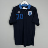 Shop 2011/12 ENGLAND CHAMBERLAIN #20 AWAY SHIRT (L) UMBRO, classic football shirts, vintage football shirts & retro soccer jerseys at Cult Kits