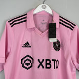 2022/23 INTER MIAMI MESSI #10 *BNWT* AUTHENTIC HOME SHIRT (L) ADIDAS