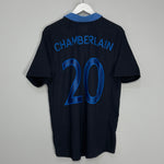 Shop 2011/12 ENGLAND CHAMBERLAIN #20 AWAY SHIRT (L) UMBRO, classic football shirts, vintage football shirts & retro soccer jerseys at Cult Kits