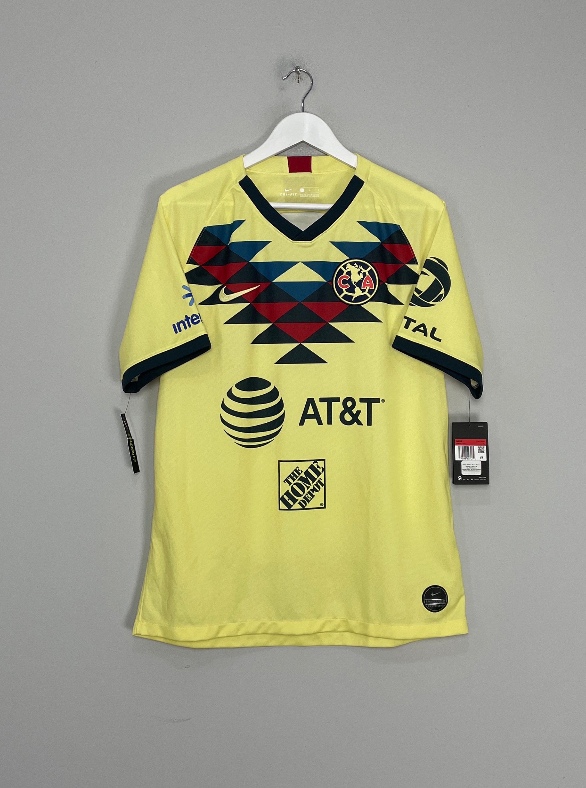 Shop 2019/20 CLUB AMERICA *BNWT* HOME SHIRT (L) NIKE, classic football shirts, vintage football shirts & retro soccer jerseys at Cult Kits