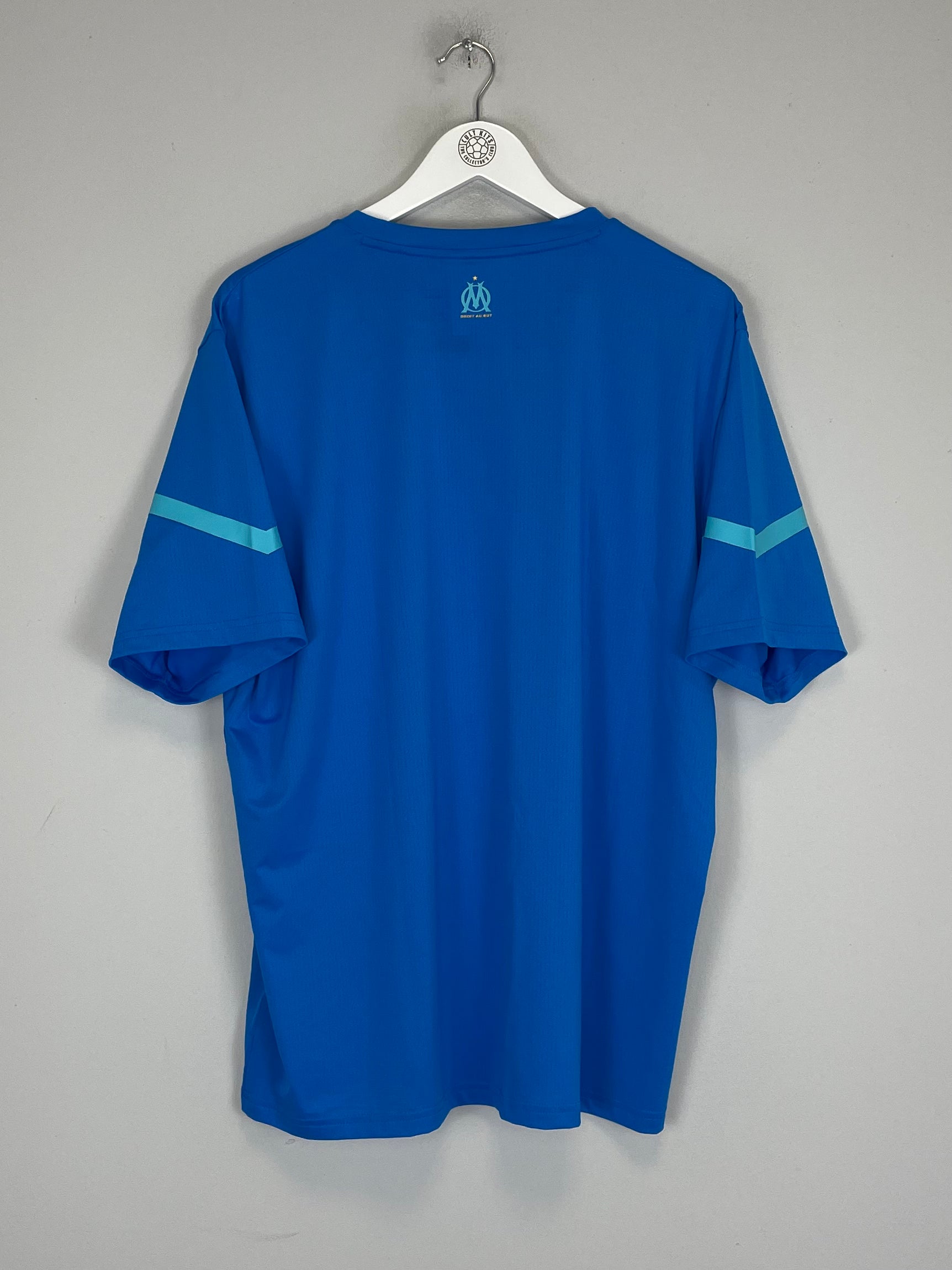 Shop 2021/22 MARSEILLE PRE MATCH SHIRT (XL) PUMA, classic football shirts, vintage football shirts & retro soccer jerseys at Cult Kits
