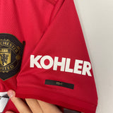 2019/20 MANCHESTER UNITED HOME SHIRT (M) ADIDAS