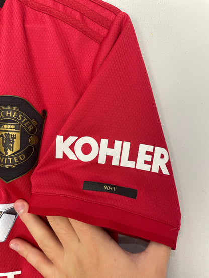 2019/20 MANCHESTER UNITED HOME SHIRT (M) ADIDAS