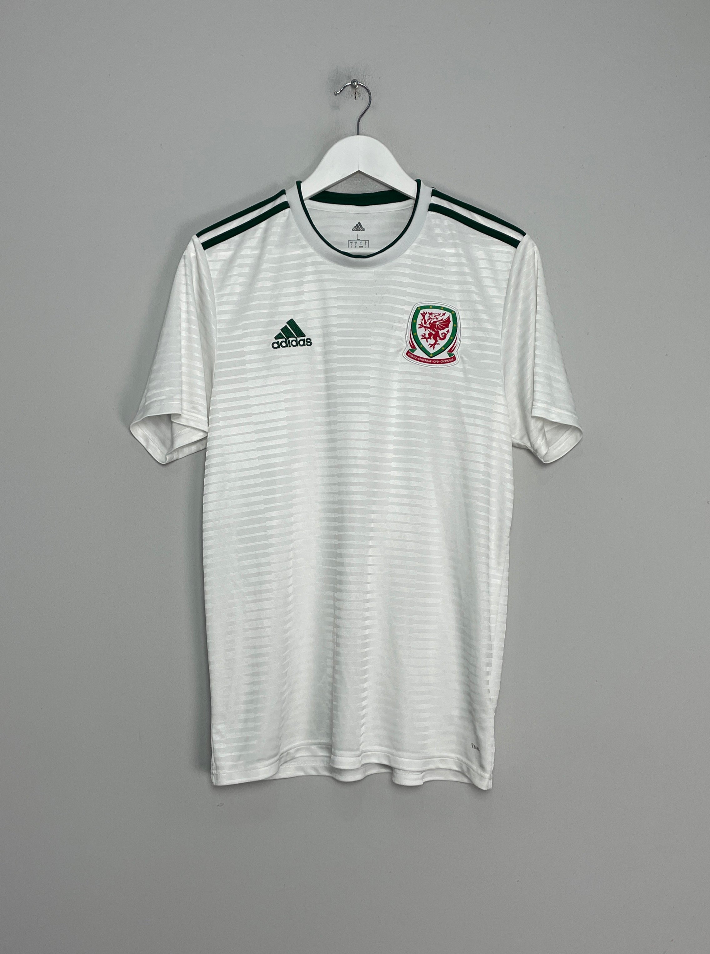 Shop 2018/19 WALES AWAY SHIRT (L) ADIDAS, classic football shirts, vintage football shirts & retro soccer jerseys at Cult Kits