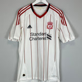 Shop 2010/11 LIVERPOOL SUAREZ #7 AWAY SHIRT (L) ADIDAS, classic football shirts, vintage football shirts & retro soccer jerseys at Cult Kits