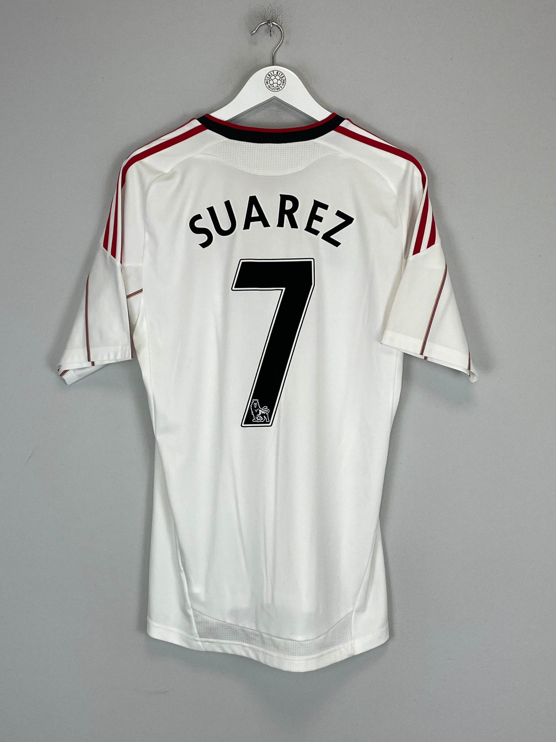 Shop 2010/11 LIVERPOOL SUAREZ #7 AWAY SHIRT (L) ADIDAS, classic football shirts, vintage football shirts & retro soccer jerseys at Cult Kits