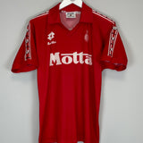Shop 1993/95 AC MILAN TRAINING SHIRT (M) LOTTO, classic football shirts, vintage football shirts & retro soccer jerseys at Cult Kits