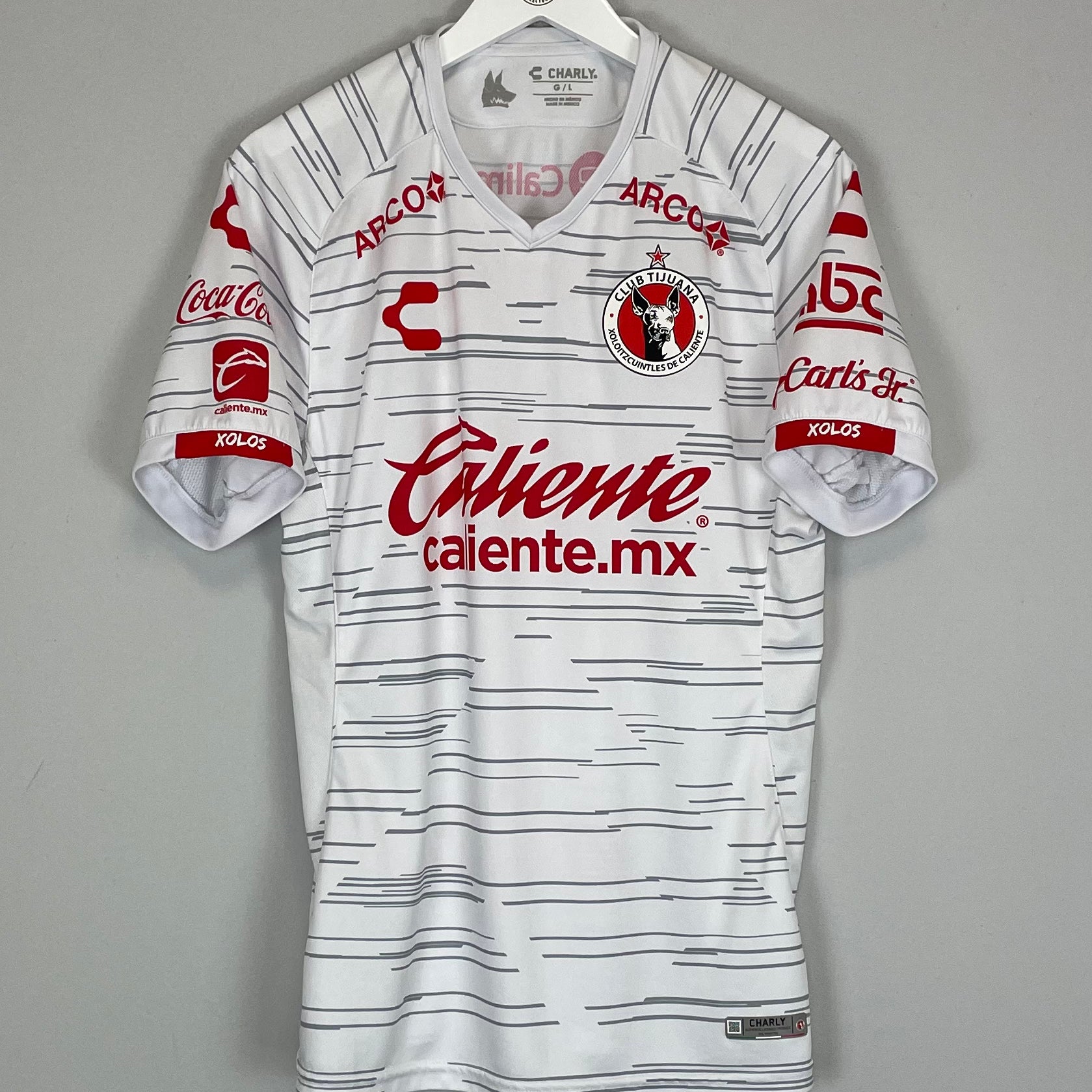 Shop 2019/20 CLUB TIJUANA AWAY SHIRT (L) CHARLY, classic football shirts, vintage football shirts & retro soccer jerseys at Cult Kits