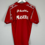 Shop 1993/95 AC MILAN TRAINING SHIRT (M) LOTTO, classic football shirts, vintage football shirts & retro soccer jerseys at Cult Kits
