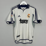 Shop 2000/01 REAL MADRID FIGO #10 HOME SHIRT (S) ADIDAS, classic football shirts, vintage football shirts & retro soccer jerseys at Cult Kits
