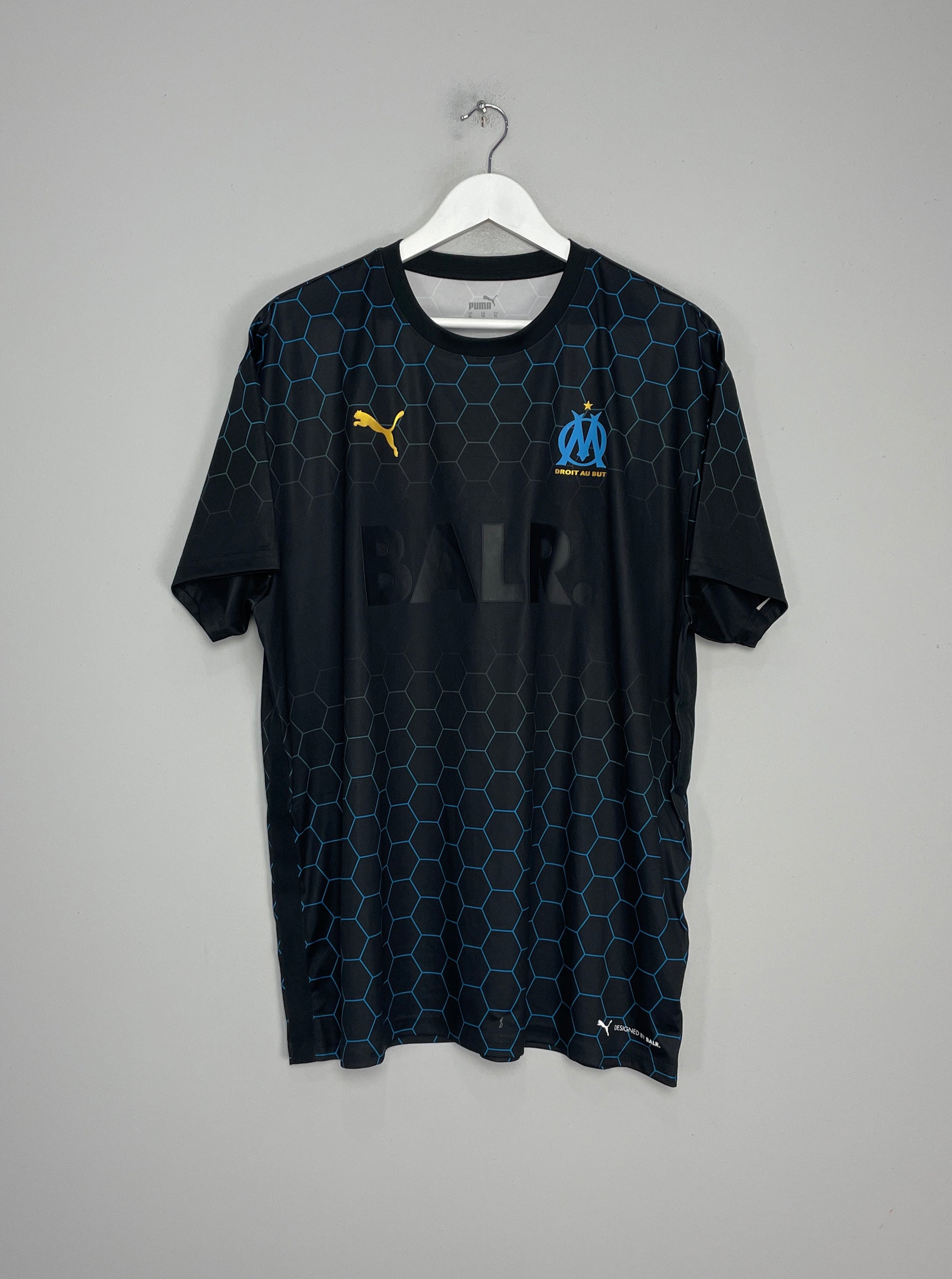 Shop 2020/21 MARSEILLE X BALR SHIRT (XL) PUMA, classic football shirts, vintage football shirts & retro soccer jerseys at Cult Kits