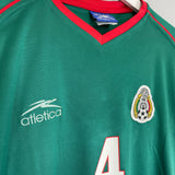 2002/03 MEXICO MARQUEZ #4 HOME SHIRT (S) ATLETICA