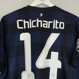 2013/14 MANCHESTER UNITED CHICHARITO #14 C/L AWAY SHIRT (L) NIKE