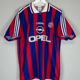 1995/97 BAYERN MUNICH SCHOLL #7 HOME SHIRT (L) ADIDAS