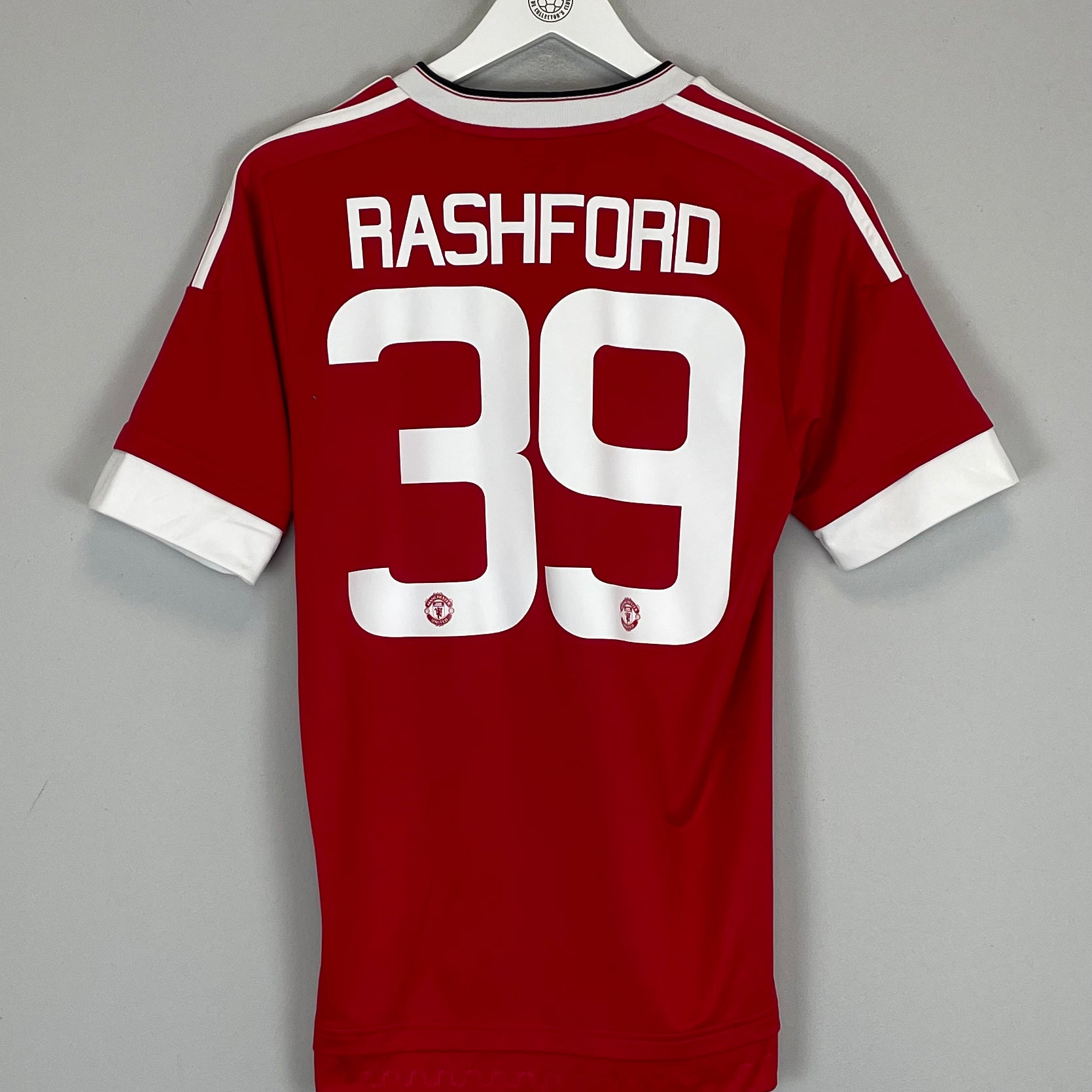 Shop 2015/16 MANCHESTER UNITED RASHFORD #39 HOME SHIRT (S) NIKE, classic football shirts, vintage football shirts & retro soccer jerseys at Cult Kits