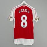 2015/16 ARSENAL ARTETA #8 HOME SHIRT (M) PUMA