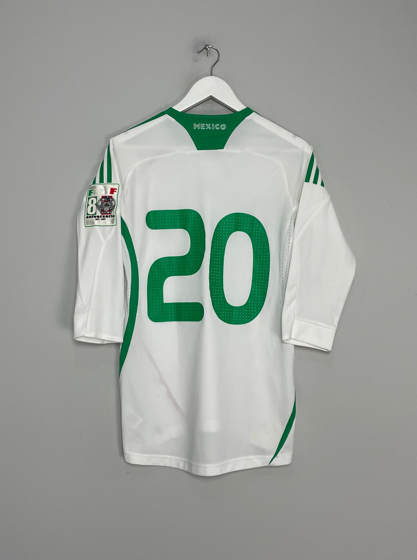 2008/09 MEXICO #20 *PLAYER ISSUE* AWAY SHIRT (M) ADIDAS