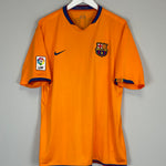 Shop 2006/08 BARCELONA RONALDINHO #10 AWAY SHIRT (XL) NIKE, classic football shirts, vintage football shirts & retro soccer jerseys at Cult Kits