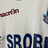 2010/12 WEST HAM LUIS BOA MORTE #13 *MATCH WORN vs MANCHESTER UNITED* AWAY SHIRT (S) MACRON