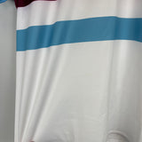 2010/12 WEST HAM LUIS BOA MORTE #13 *MATCH WORN vs MANCHESTER UNITED* AWAY SHIRT (S) MACRON