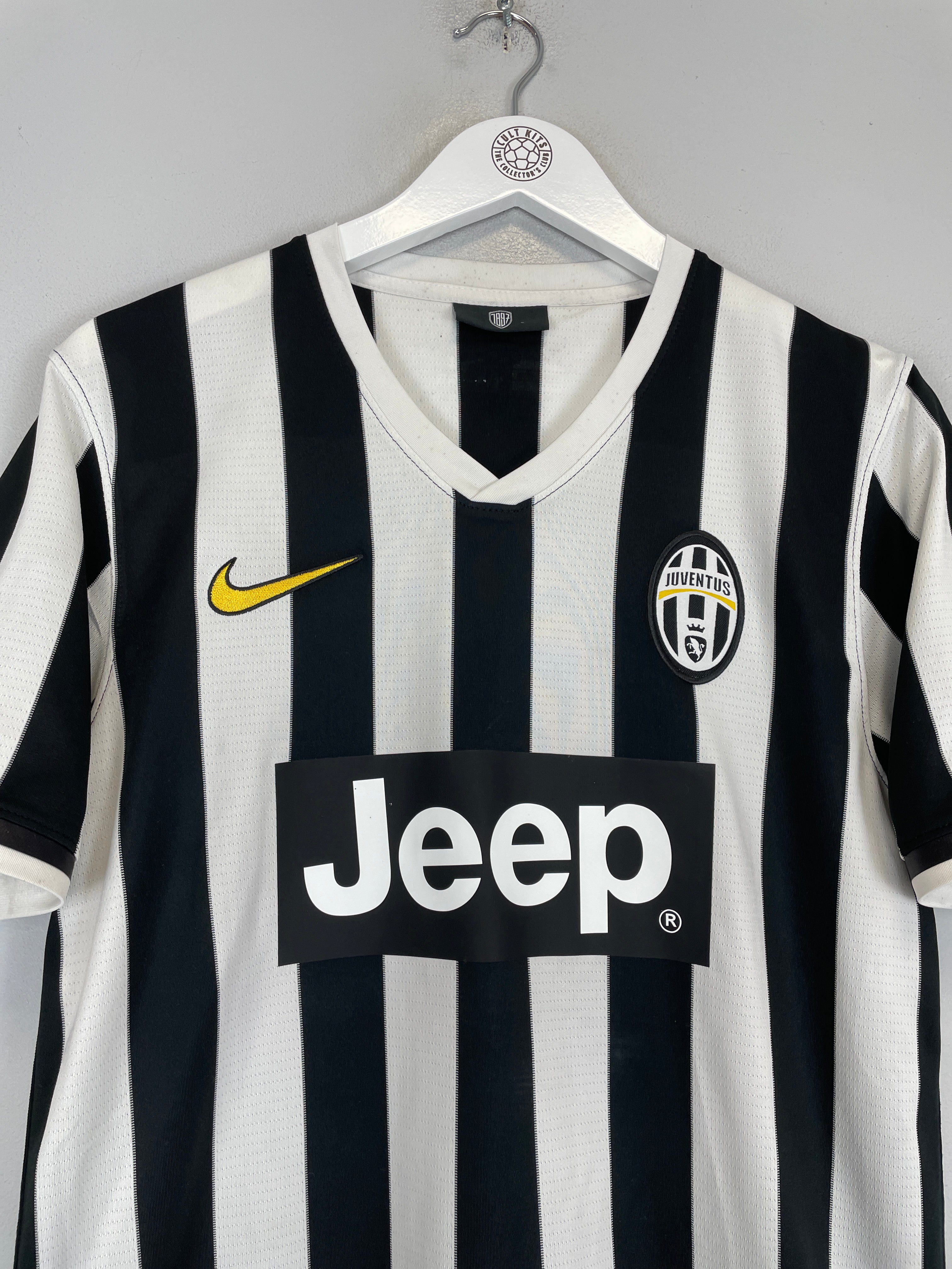 Shop 2013/14 JUVENTUS PIRLO #21 HOME SHIRT (M) NIKE, classic football shirts, vintage football shirts & retro soccer jerseys at Cult Kits