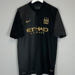 Shop 2013/14 MANCHESTER CITY KUN AGUERO #16 AWAY SHIRT (XL) NIKE, classic football shirts, vintage football shirts & retro soccer jerseys at Cult Kits