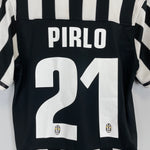 Shop 2013/14 JUVENTUS PIRLO #21 HOME SHIRT (M) NIKE, classic football shirts, vintage football shirts & retro soccer jerseys at Cult Kits