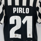 Shop 2013/14 JUVENTUS PIRLO #21 HOME SHIRT (M) NIKE, classic football shirts, vintage football shirts & retro soccer jerseys at Cult Kits