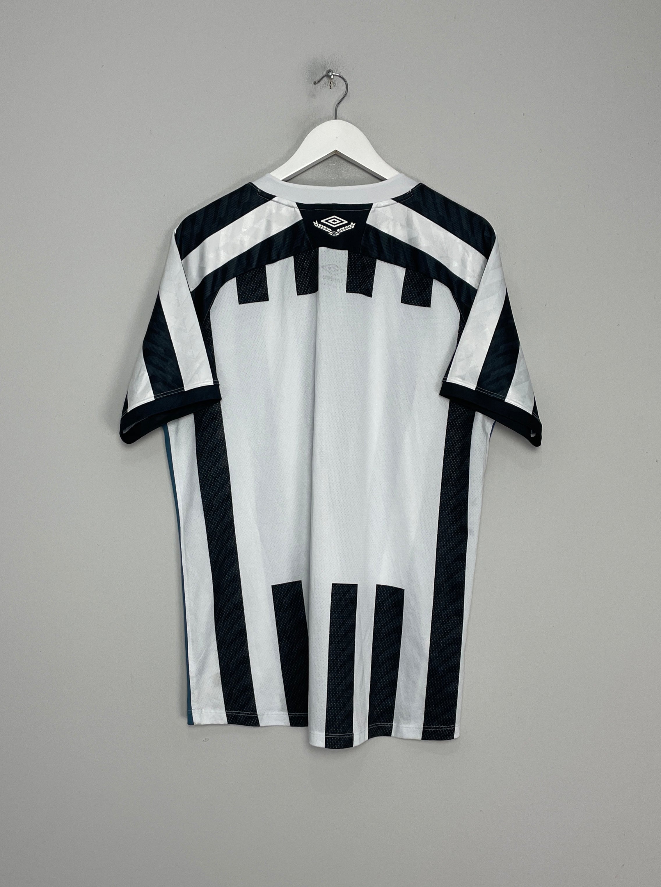 Shop 2020/21 SANTOS HOME SHIRT (L) UMBRO, classic football shirts, vintage football shirts & retro soccer jerseys at Cult Kits