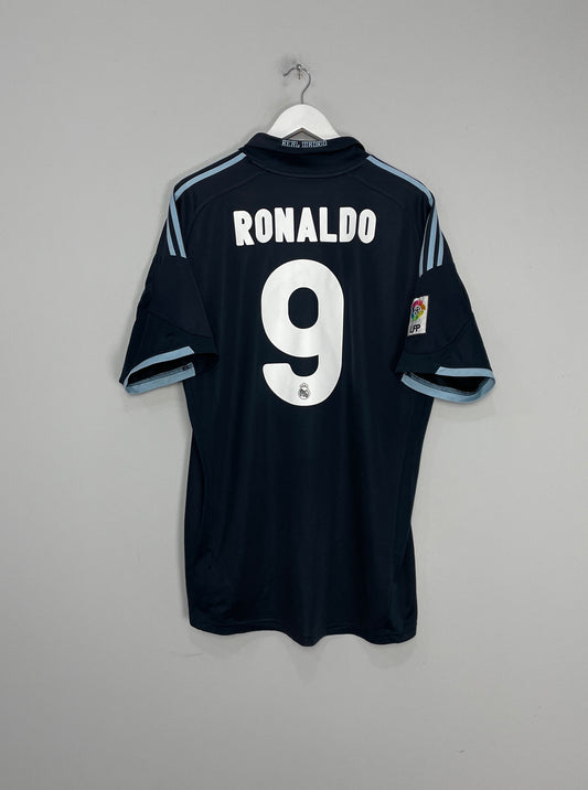 2009/10 REAL MADRID RONALDO #9 AWAY SHIRT (XL) ADIDAS